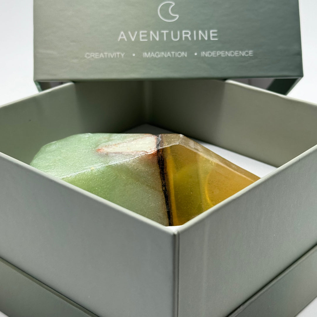 Crystal Soap - Green Aventurine